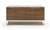 Modrest Heloise Modern Walnut And Stainless Steel Buffet Model VGBB-MK1502-B