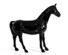 Modrest Black Full Size Horse Sculpture Model VGTHSV-001-BLK