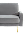 Divani Casa Huffine Modern Grey Fabric Sofa Model VGHCJYM2030-GRY