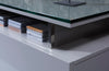 Modrest Hurst Contemporary Grey Gloss Tv Stand Model VGWCTV-G04-GRY