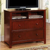 Furniture of America Omnus Cherry Transitional Media Chest Model CM7905CH-TV