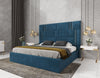 Modrest Adonis Modern Blue Fabric Bed Model VGVCBD096-19