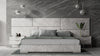 Nova Domus Marbella Italian Modern Grey Marble Bed With 2 Nightstands Model VGACMARBELLA-GRY-BED