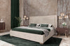 Modrest Corrico Modern Off White And Champagne Gold Bedroom Set Model VGVCBD1906-19-SET
