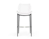 Modrest Ithaca Modern White Leatherette Bar Stool (Set Of 2) Model VGHR5409B-WHT