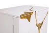 Modrest Aspen Modern White & Gold Chest Model VGVCJ1801-5H-WHT