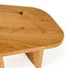 Modrest Jack Modern Natural Wood Coffee Table Set Model VGWDVAN-CFT1-VAN-CFT2