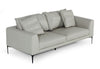 Divani Casa Jacoba Modern Light Grey Leather Sofa Model VGKKKF2620-GRY-3