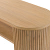 Modrest Jacobson Modern Natural Acacia Console Table Model VGWD-LYO-LT2