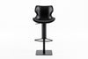 Modrest Jamila Modern Dark Brown Eco Leather Bar Stool Model VGHR5475/GB-1-DKBRN-BS