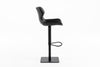 Modrest Jamila Modern Dark Brown Eco Leather Bar Stool Model VGHR5475/GB-1-DKBRN-BS