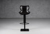Modrest Jamila Modern Dark Brown Eco Leather Bar Stool Model VGHR5475/GB-1-DKBRN-BS