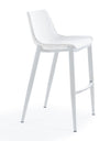 Modrest Jane Modern White Counter Stool Set Of 2 Model VGHR-5361C-C-W-BS