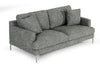 Divani Casa Janina Modern Dark Grey Fabric Sofa Model VGKKKF1032-DRKGRY-3
