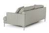 Divani Casa Janina Modern Light Grey Leather Sofa Model VGKKKF1032-GRY-3