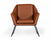 Modrest Jennifer Industrial Brown Eco Leather Accent Chair Model VGBNEC-090-BRN