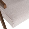 Modrest Joseline Modern Beige Fabric & Walnut Accent Chair (Set Of 2) Model VGMA-MI-1283-BGE
