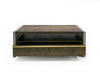 Modrest June Modern Dark Grey Concrete & Walnut Coffee Table Model VGGR639081-WAL-CT
