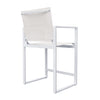 Renava Kayak Modern White Outdoor Counter Stool Model VGGERH-AGEAN-BS-CTR-WHT-2