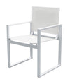 Renava Kayak Modern White Outdoor Dining Armchair (Set Of 2) Model VGGERHAGEAN-WHT