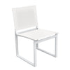Renava Wake & Kayak Modern Outdoor Off White Dining Table Set Model VGGE-WAKE-KAYAK-DT-SET-WHT