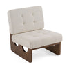 Modrest Kaylie Contemporary Off White Accent Chair Model VGEU-7367LC