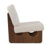 Modrest Kaylie Contemporary Off White Accent Chair Model VGEU-7367LC