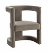 Modrest Kendra Modern Grey Fabric Accent Chair Model VGRHRHS-AC-231-GRAY