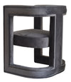 Modrest Kendra Dark Grey Fabric Accent Chair Model VGRHRHS-AC-231-DKGRY-CH