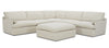 Danica Modern Beige Sectional Sofa