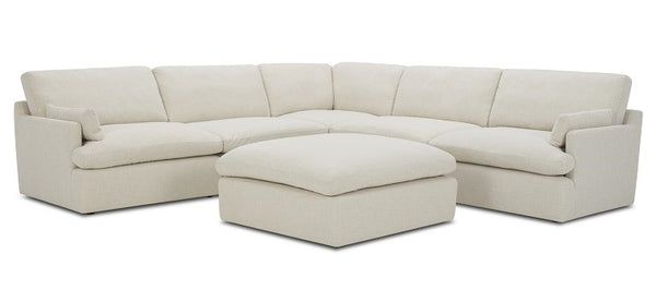Danica Modern Beige Sectional Sofa