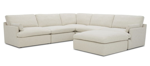 Danica Modern Beige Sectional Sofa