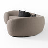Modrest Kilmer Modern Grey Curved Fabric Sectional Sofa Model VGOD-ZW-22017