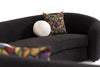 Modrest Kilmer Modern Black Curved Fabric Sectional Sofa Model VGOD-ZW-22017-B