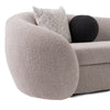 Modrest Kilmer Modern Grey Curved Fabric Sectional Sofa Model VGOD-ZW-22017-GRY