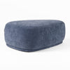 Divani Casa Kinsey Modern Blue Large River Rock Ottoman Model VGKK-KF.D2015-LRG-NAVY