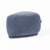 Divani Casa Kinsey Modern Blue Small River Rock Ottoman Model VGKK-KF.D2015-SML-NAVY