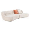 Divani Casa Knight Modern Beige Fabric Curved Sectional Model VGOD-ZW-24021-BGE