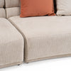 Divani Casa Knight Modern Beige Fabric Curved Sectional Model VGOD-ZW-24021-BGE