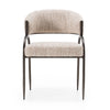 Modrest Kobe Modern Beige Fabric Dining Chair Model VGOD-ZW-24068-BGE