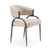 Modrest Kobe Modern Beige Fabric Dining Chair Model VGOD-ZW-24068-BGE
