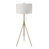 Furniture of America Zaya Stained Gold Contemporary Floor Lamp Model L731171F-GL