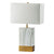 Furniture of America Faith White/Gold Contemporary Table Lamp Model L731197-GL