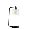 Furniture of America Sam Black Contemporary Table Lamp Model L731205