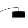 Furniture of America Jess Black Contemporary Arch Lamp Model L76931BK