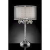 Furniture of America Lila Silver Glam Table Lamp Model L9149T