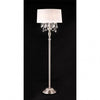 Furniture of America Sophy White/Chrome Traditional Floor Lamp Model L95109F