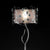 Furniture of America Elva Silver/Chrome Glam Floor Lamp Model L95121F