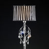 Furniture of America Arya Black/Chrome Glam Floor Lamp Model L95123F