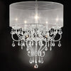 Furniture of America Rigel Silver Glam Ceiling Lamp Model L9720H